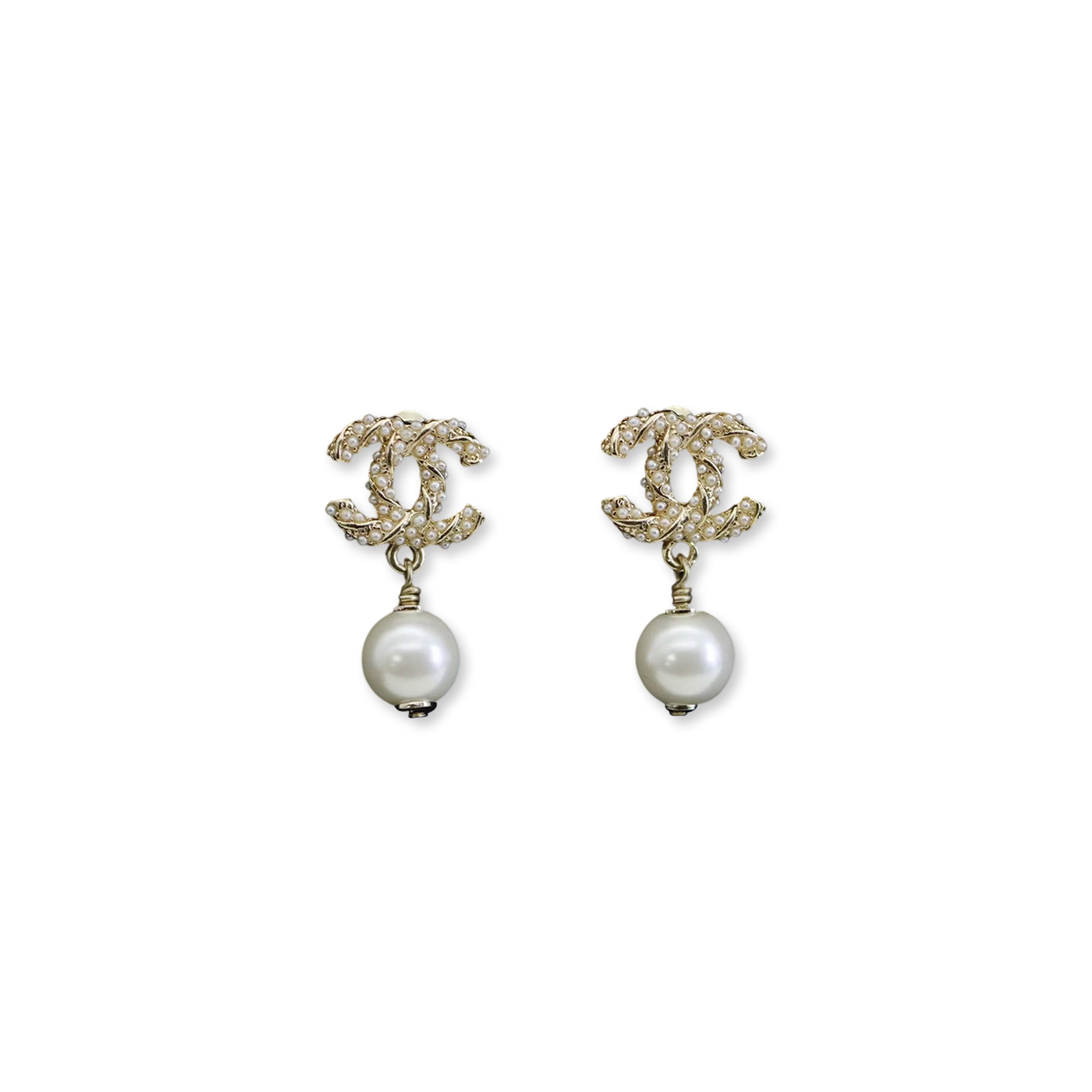 CHANEL PENDANT EARRINGS A86506